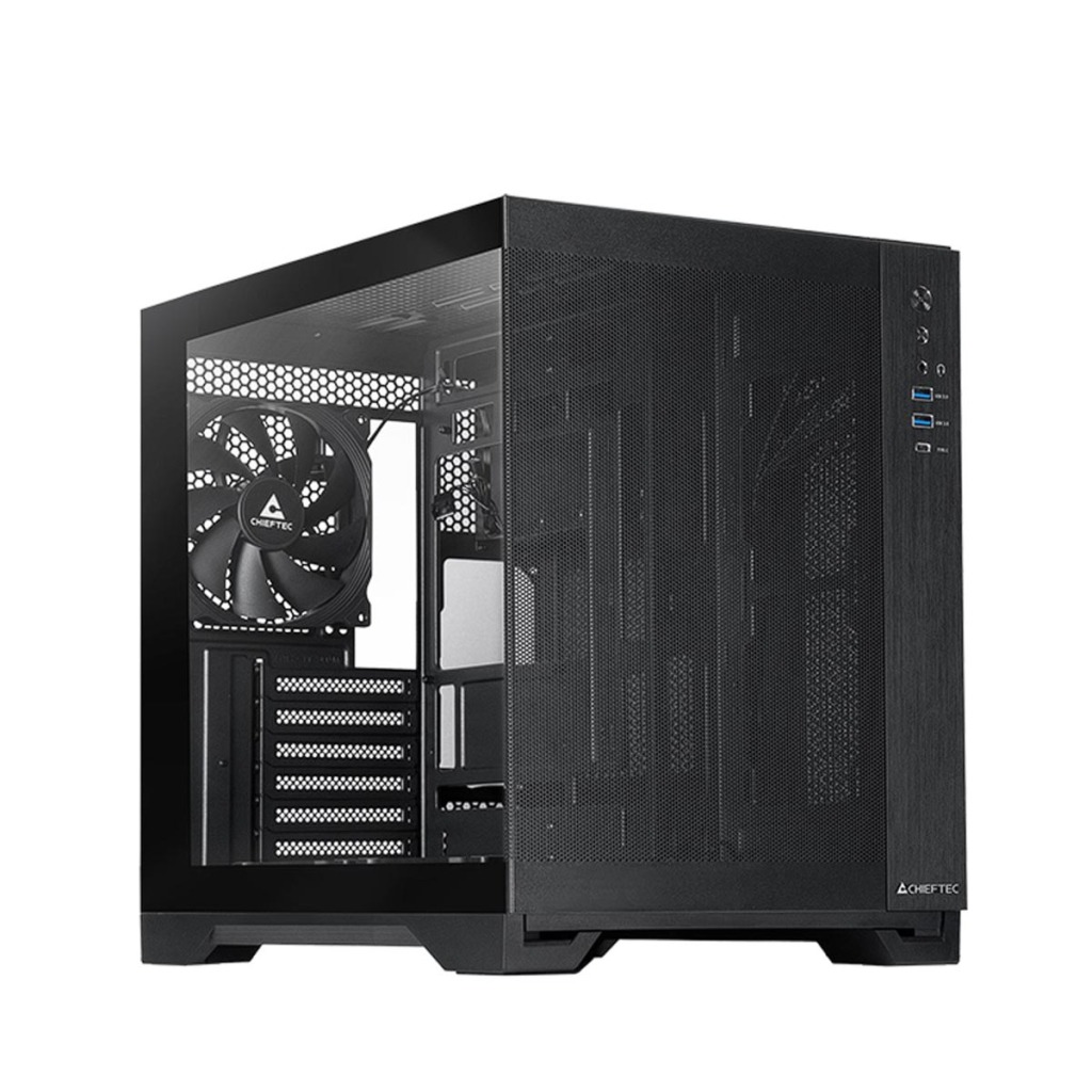 CHIEFTEC Visio et Visio Air : 2 boîtiers aquarium compatibles cartes mères à connecteurs cachés 3 CHIEFTECH Visio Air