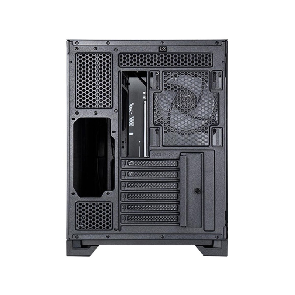 CHIEFTEC Visio et Visio Air : 2 boîtiers aquarium compatibles cartes mères à connecteurs cachés 7 CHIEFTECH Visio arrière