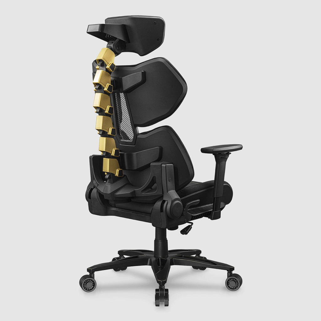 Chaise de jeu COUGAR Terminator Elite : comme une deuxième colonne vertébrale 3 COUGAR Terminator Elite colonne
