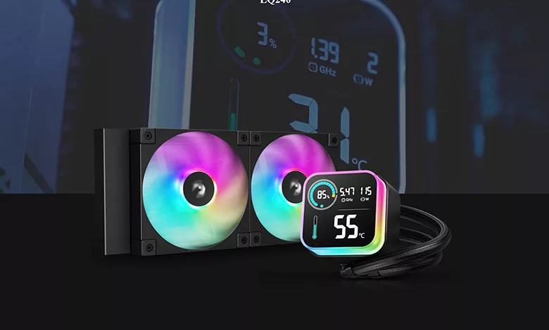 DeepCool annonce les AIO série LQ : écran LCD, pompe efficace et silencieuse 1 DeepCool AIO série LQ Couv