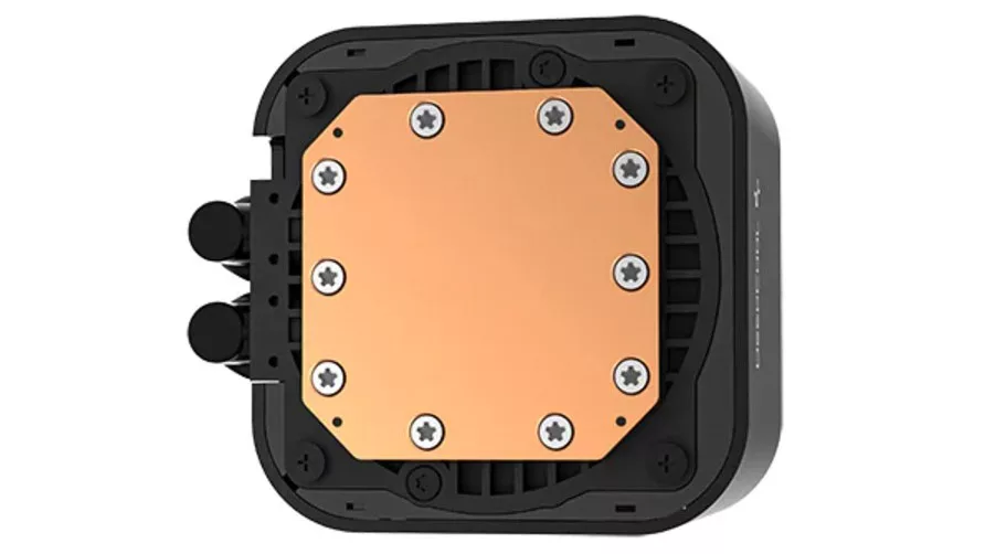 DeepCool annonce les AIO série LQ : écran LCD, pompe efficace et silencieuse 4 DeepCool AIO série LQ coldplate