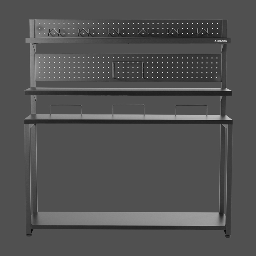 Pas envie que votre PC soit sur votre bureau (ni par terre) ? Voici le Desk Side PC Rack 4 Desk Side PC Rack face