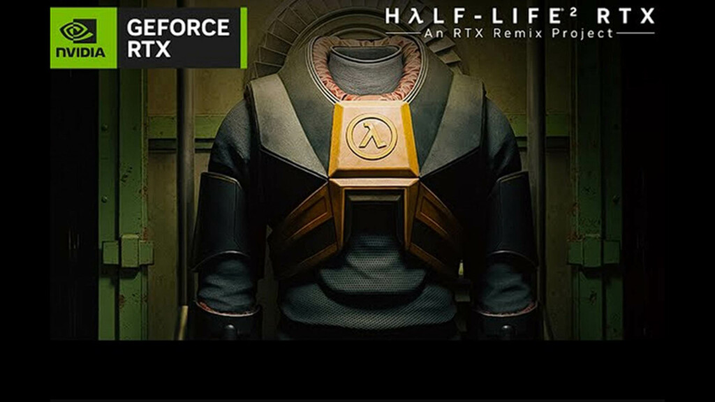 Pour célébrer les 20 ans de Half-Life 2, NVIDIA offre une édition spéciale de la RTX 4080 SUPER dédiée au jeu emblématique. 3 Half Life 2 Nvidia RTX 1