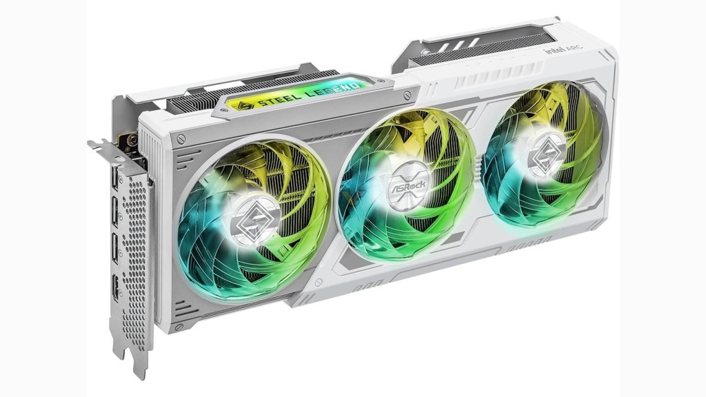 Oups ! Une Intel Arc B580 se montre avant l'heure ... 2 Intel Arc B580 ASRock Steel Legend 1
