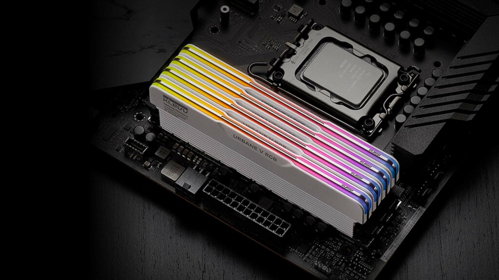 KLEVV dévoile sa mémoire URBANE V RGB DDR5 Gaming/OC 5 KLEVV URBANE V rgb