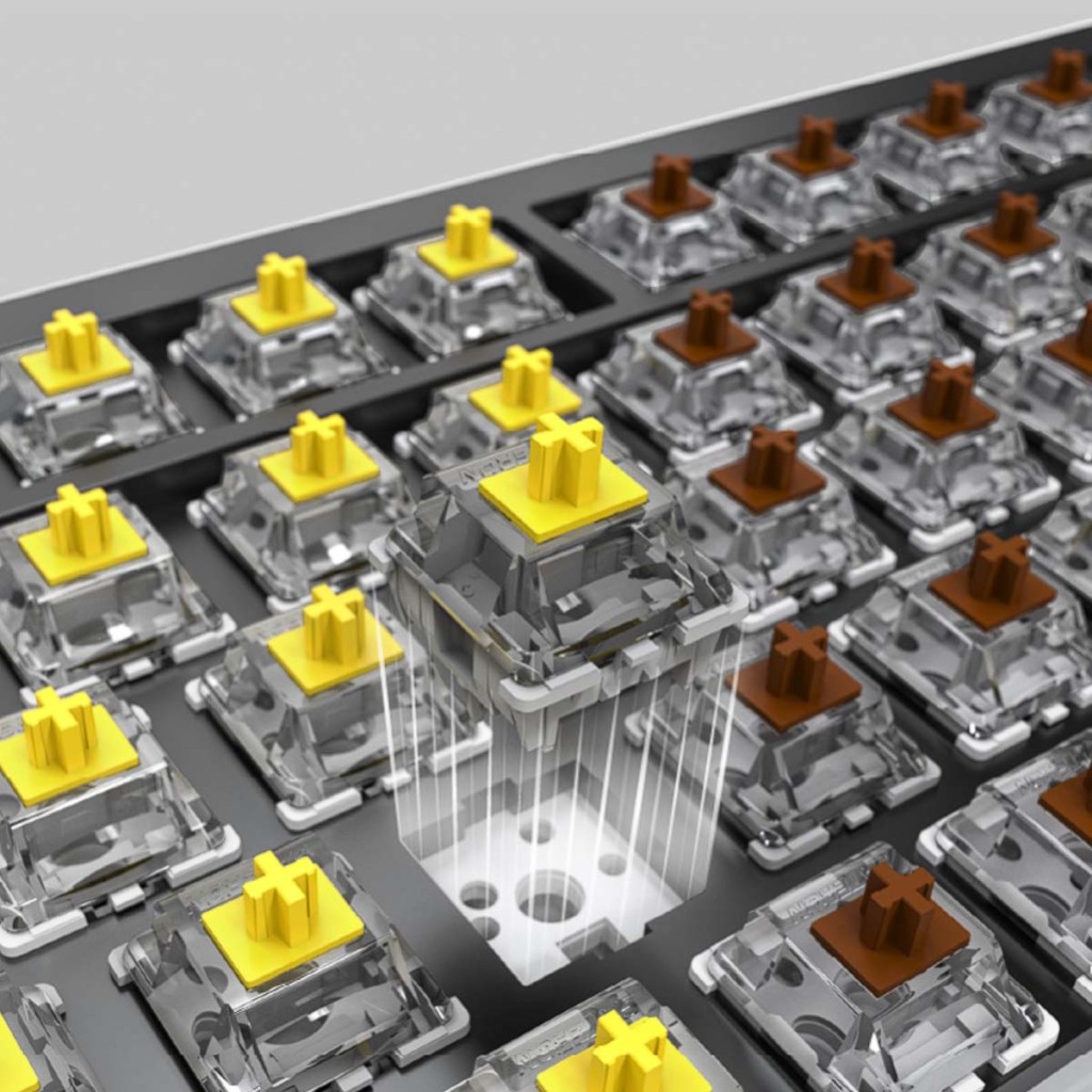 MONTECH lance le clavier mécanique MKey Pro 7 MONTECH MKey Pro switches