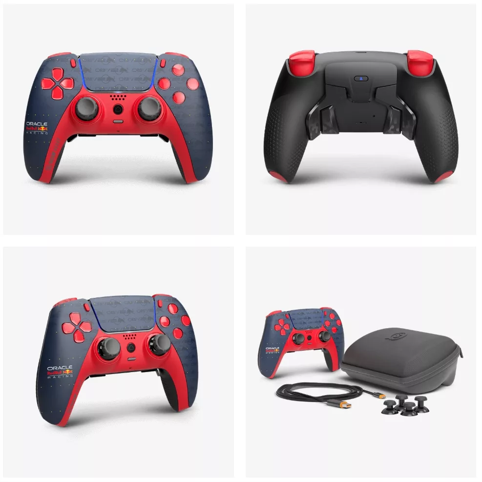 SCUF Gaming s’associe à Oracle Red Bull Sim Racing pour une collaboration exclusive 4 Oracle Red Bull Racing Reflex PS5