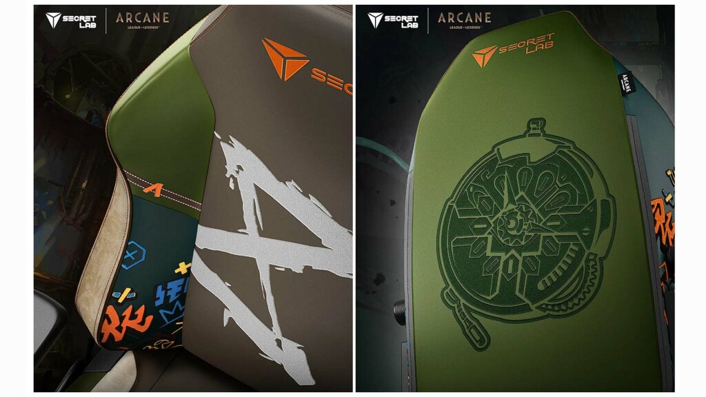 Secretlab présente sa collection de chaises Arcane : préparez-vous pour une confrontation épique entre Piltover et Zaun 2 Secretlab Arcane Ekko
