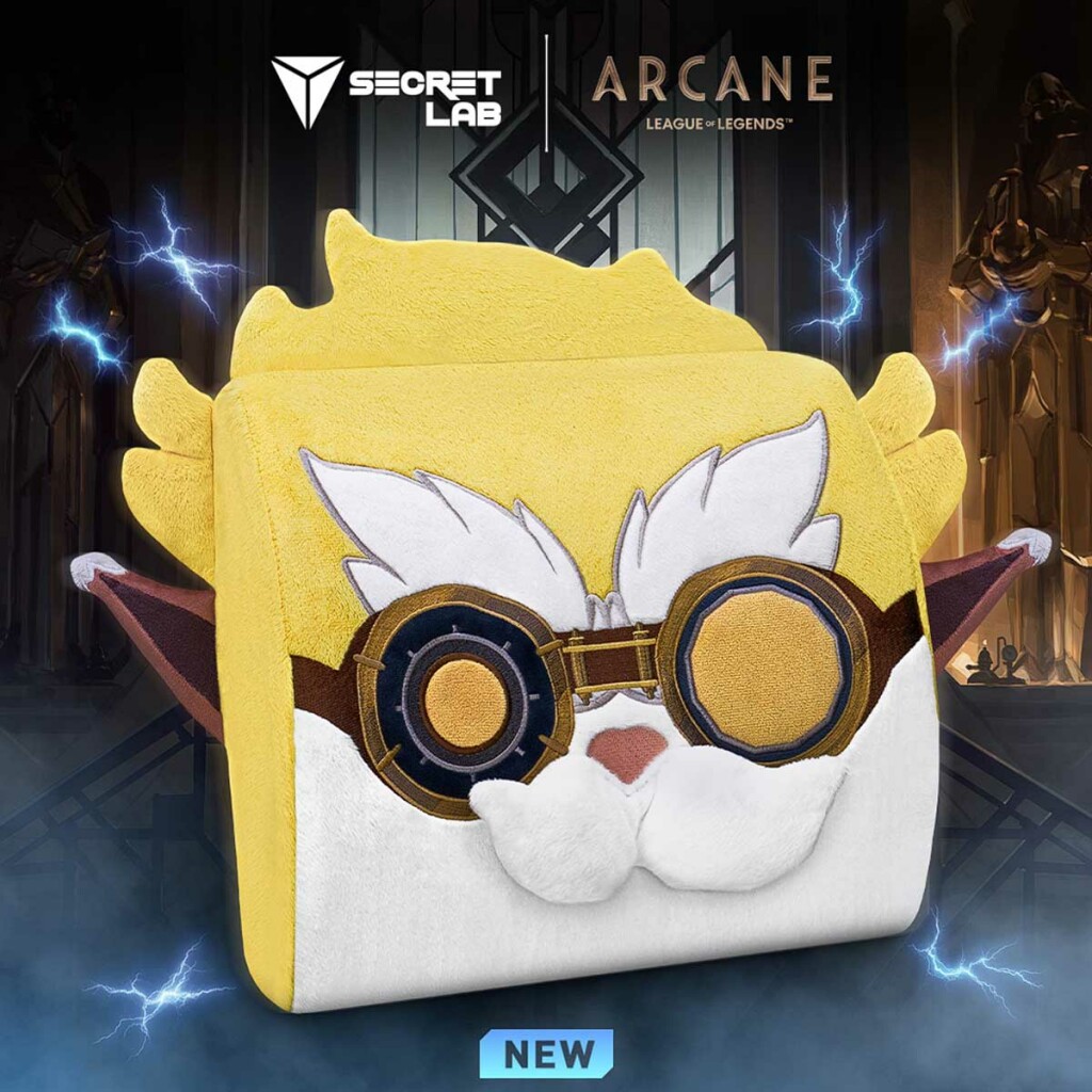 Secretlab présente sa collection de chaises Arcane : préparez-vous pour une confrontation épique entre Piltover et Zaun 5 Secretlab Arcane coussin