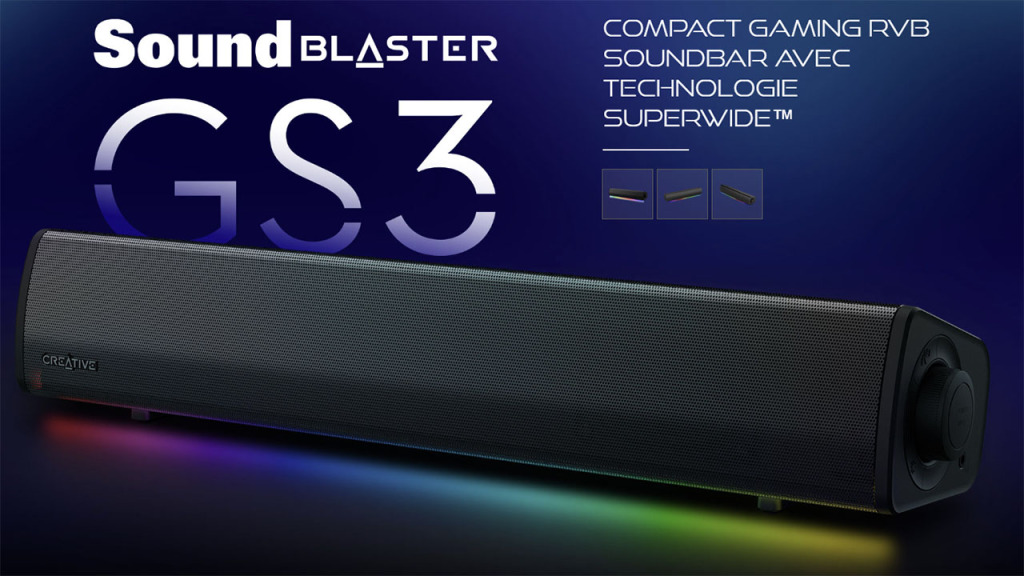 Black Friday Creative : Des offres avec des remises jusqu'à 50 % 4 Sound Blaster GS3