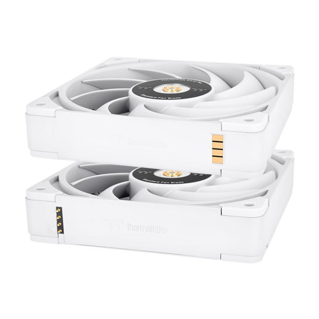 Les Thermaltake TOUGHFAN EX12/14 Pro sont maintenant disponibles en blanc 4 TOUGHFAN EX12 14 Pro connecteurs