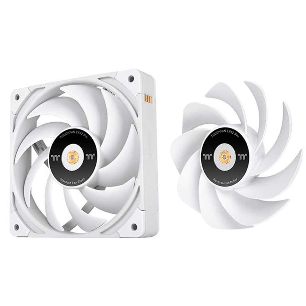 Les Thermaltake TOUGHFAN EX12/14 Pro sont maintenant disponibles en blanc 3 TOUGHFAN EX12 14 Pro reverse