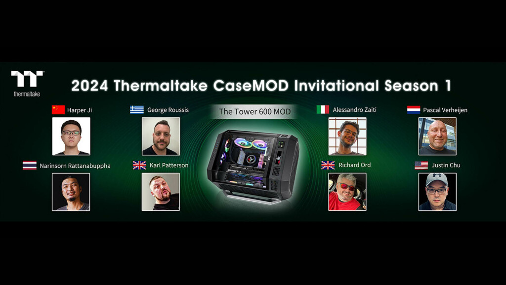 Le Thermaltake CaseMOD Invitational Season 1 2024, est de retour ! Huit moddeurs s'attaquent au Tower 600 2 Thermaltake CaseMOD Invitational Season 1 1