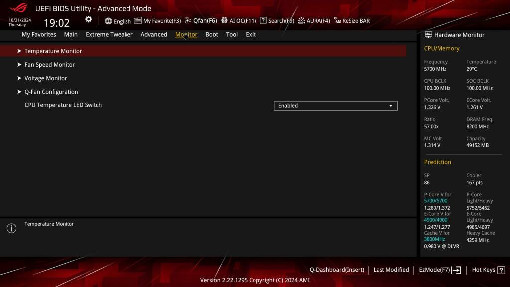 Z890 Hero Bios 25