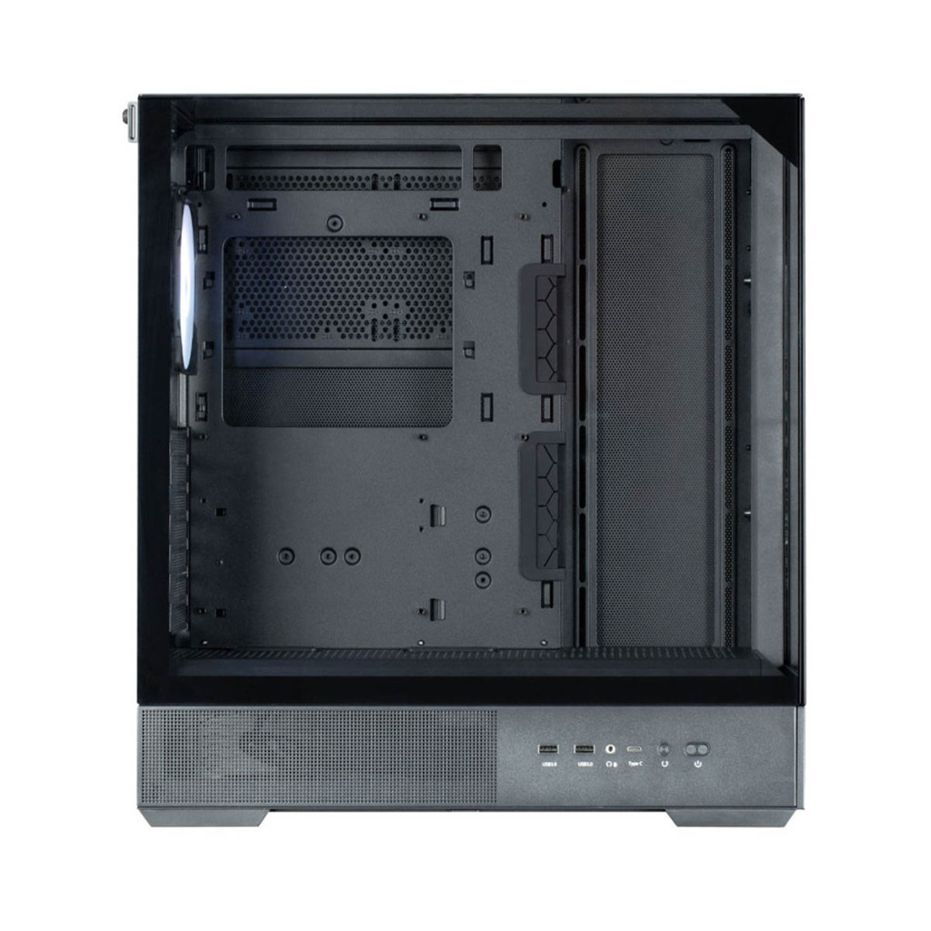 ZALMAN P40 Prism : trois parois en verre trempé 3 ZALMAN P40 Prism coté