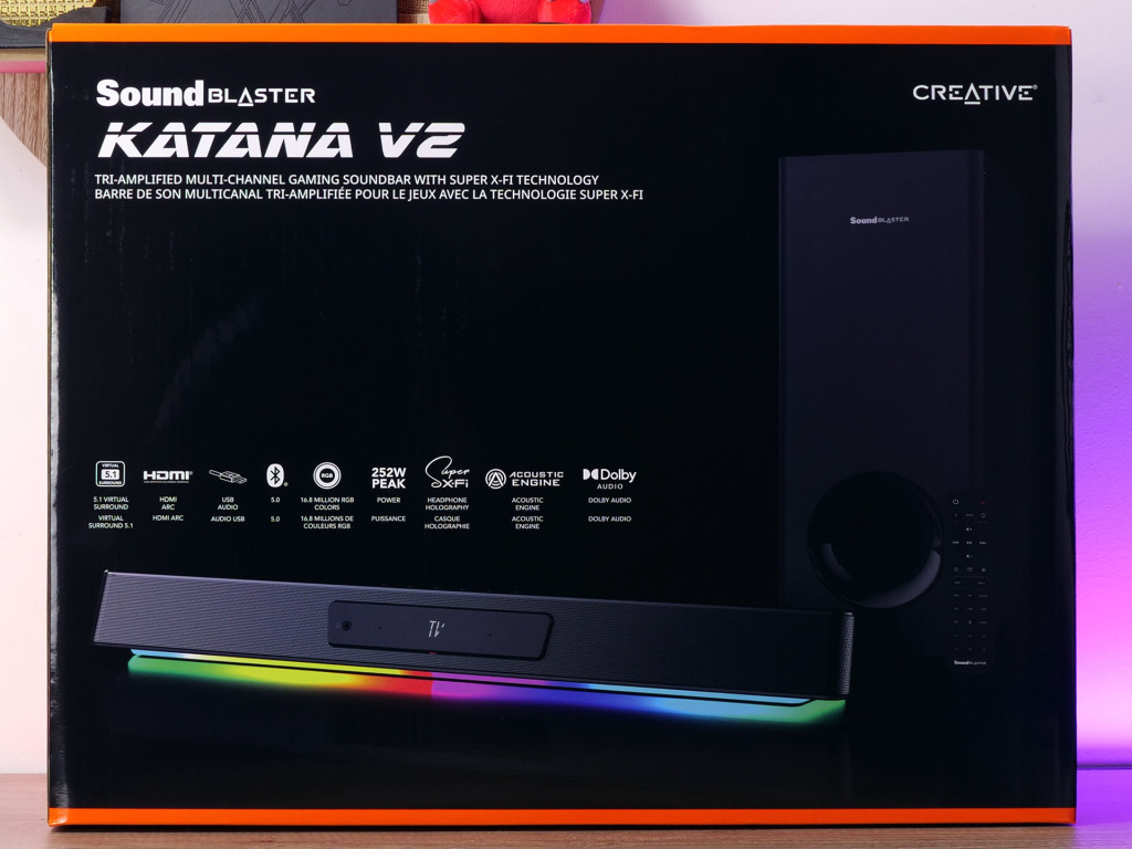 barre sone creative sound blaster katana v2 unboxing 01
