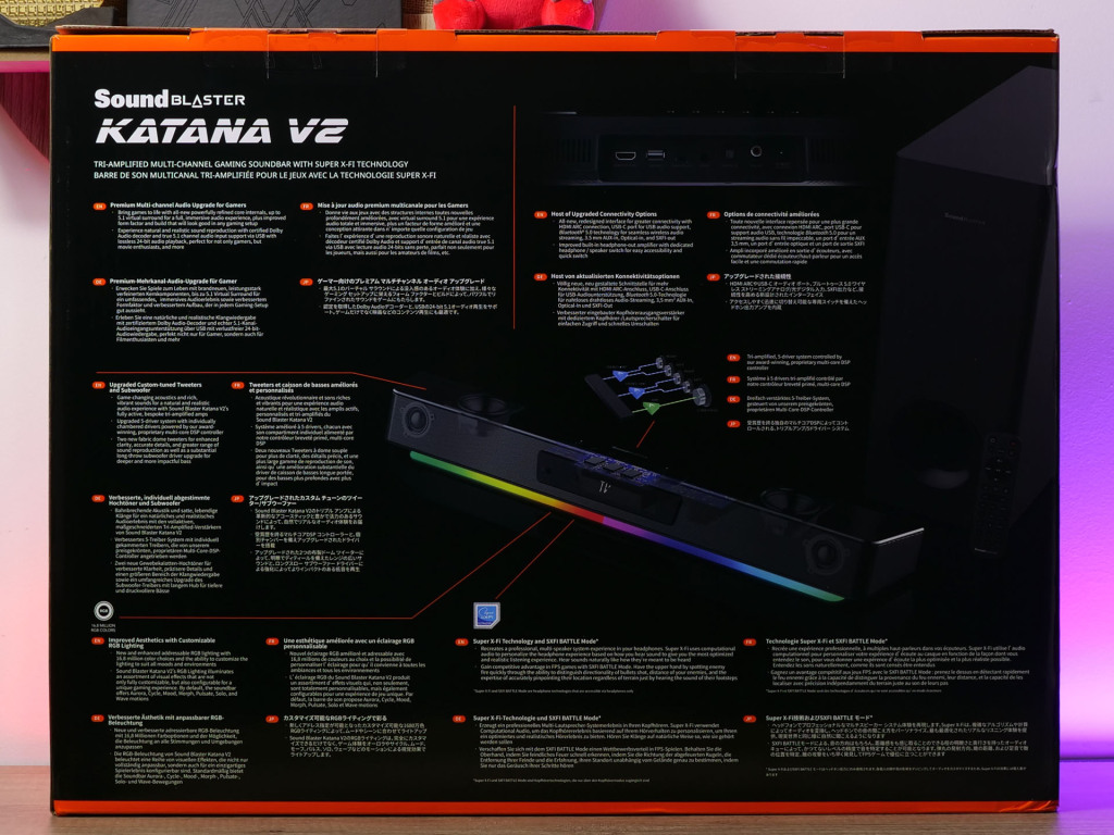barre sone creative sound blaster katana v2 unboxing 02