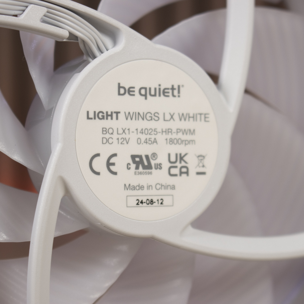 be quiet Light Wings LX arrière 140 mm