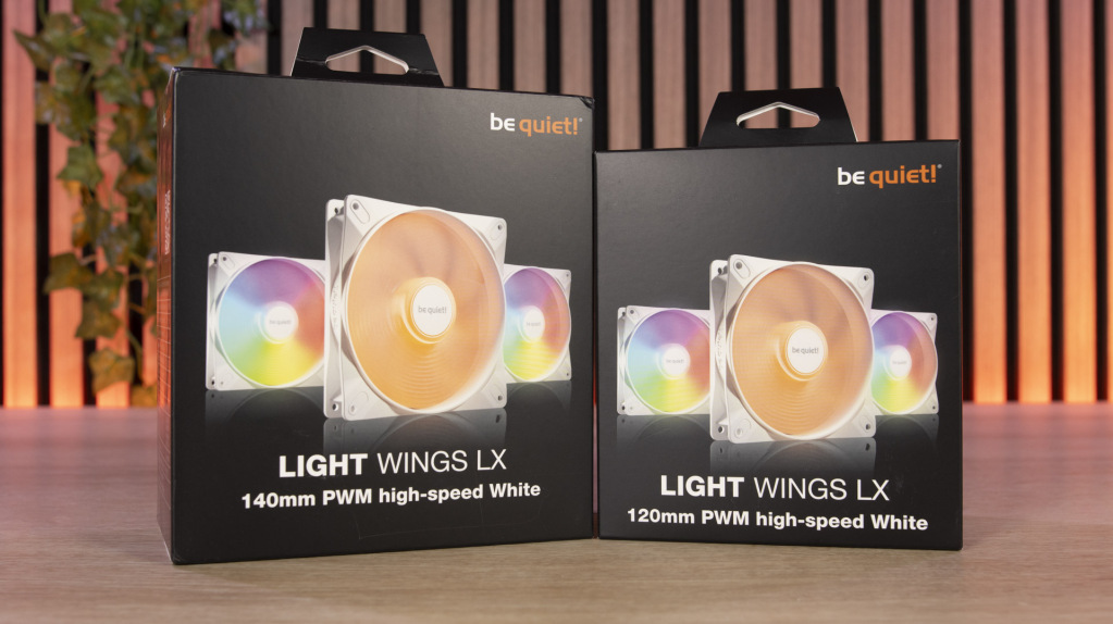 be quiet Light Wings LX emballage avant