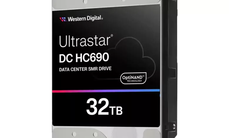 Western Digital Ultrastar DC HC690, jusqu'à 32 To de stockage HDD 1 disque dur western digital ultrastar dc hc690 32 to