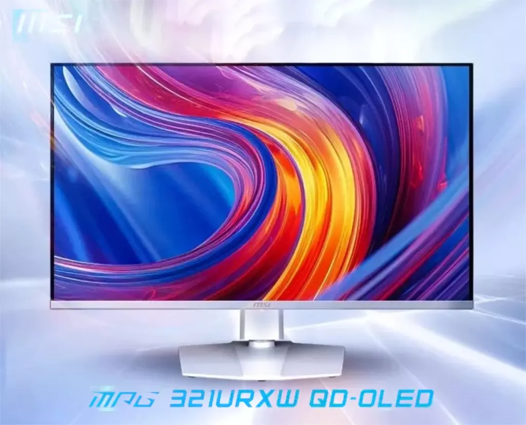 MSI Lance Deux Nouveaux Moniteurs QD-OLED : MPG 491CQPX et MPG 321URXW 5 msi white MPG 321URXW