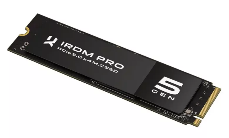 SSD IRDM PRO GEN 5, avec technologie de refroidissement Graphreeze 1 ssd irdm pro gen 5