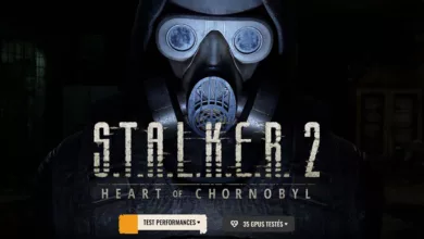 stalker 2 Heart of Chornobyl test performances 35 gpu