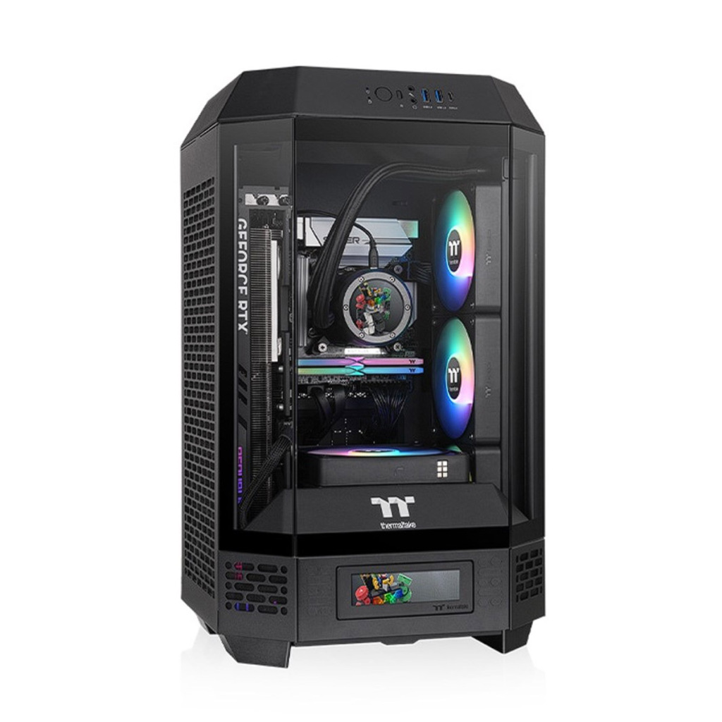 Thermaltake lance le boîtier mini-ITX The Tower 250 2 tHERMALTAKE tHE tOWER 250 NOIR