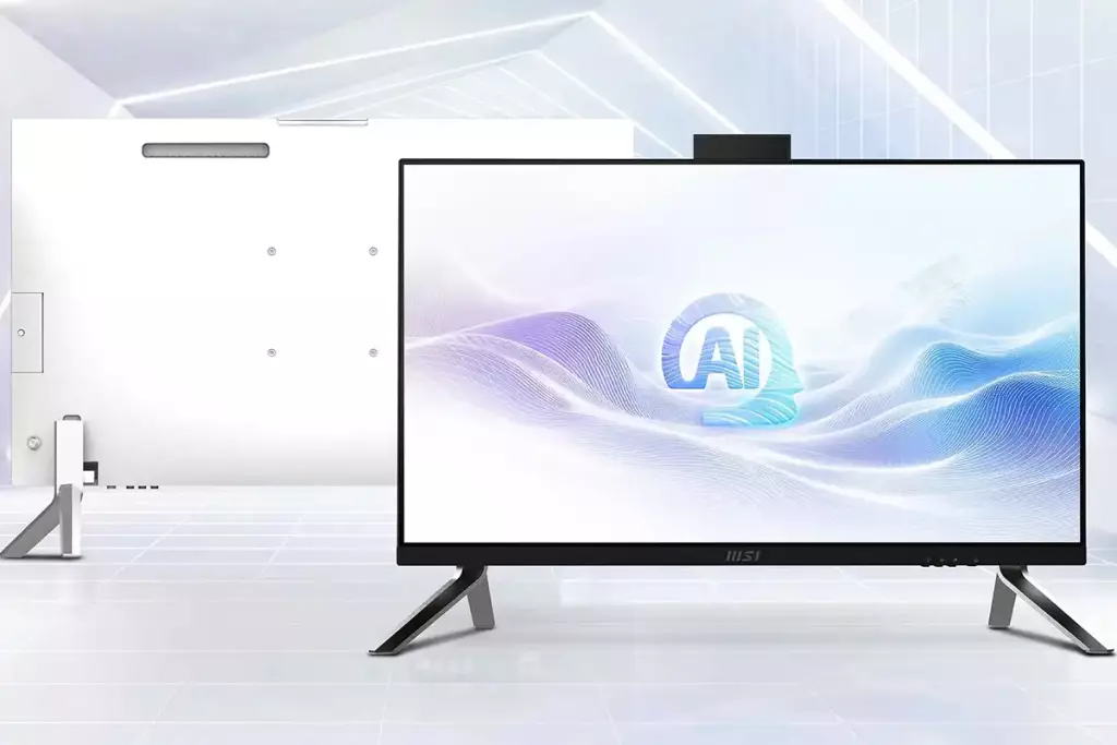 Modern AM273QP AI et AM273Q AI, les nouveaux PC tout-en-un de MSI 2 tout en un msi modern am273q ai 1um black white