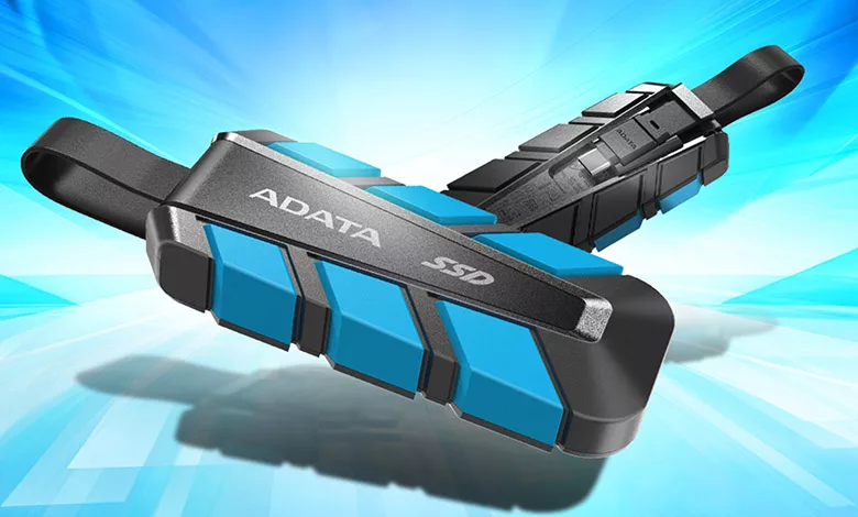 ADATA lance un SSD externe avec câble USB-C intégré 1 ADATA SSD externe Couv