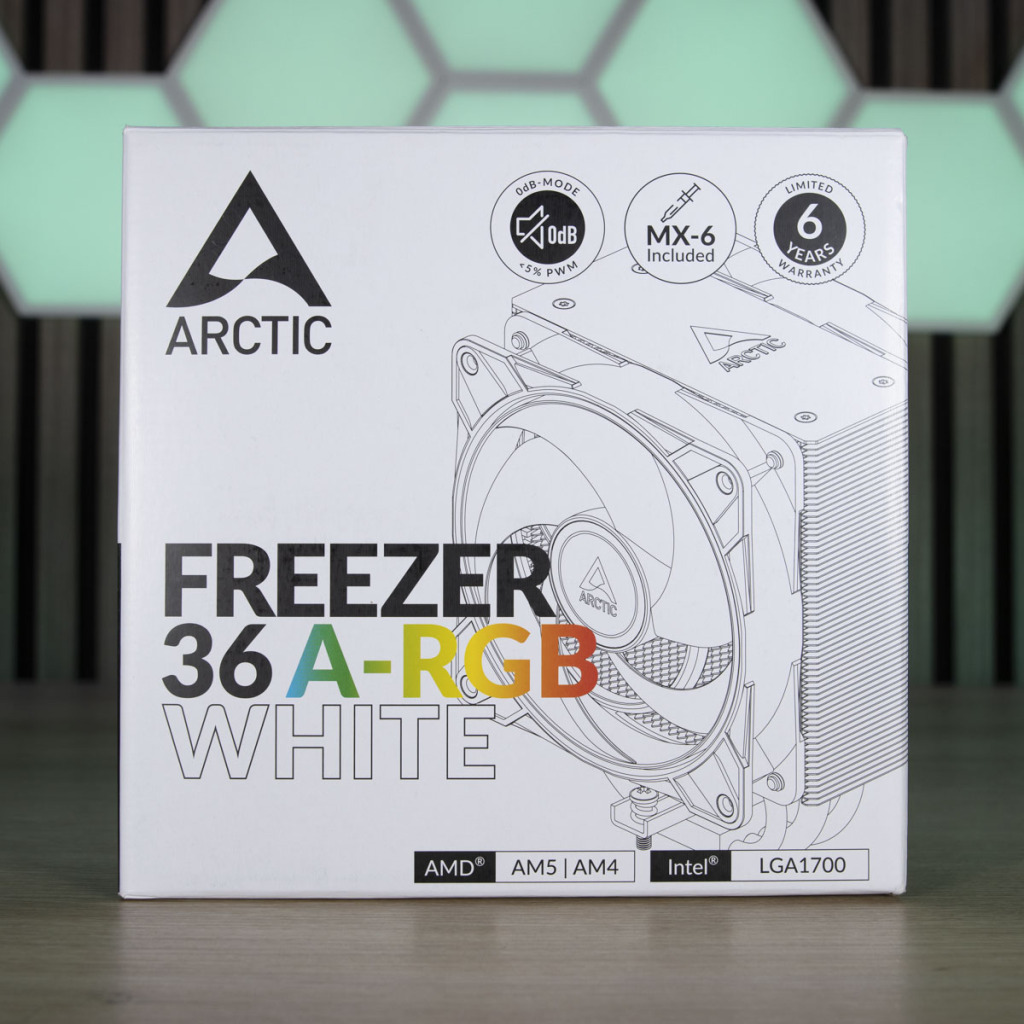 ARCTIC Freezer 36 A RGB emballage face avant