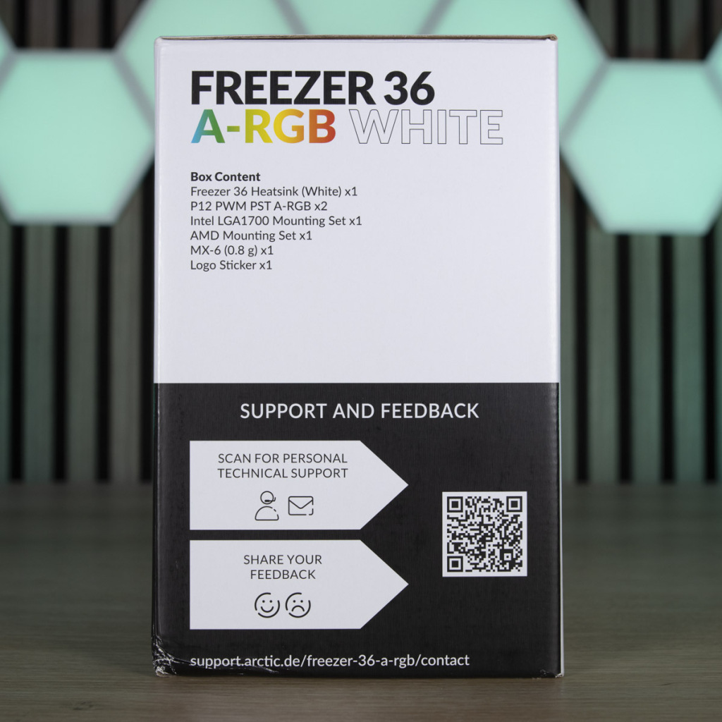 ARCTIC Freezer 36 A RGB emballage petit côté 2