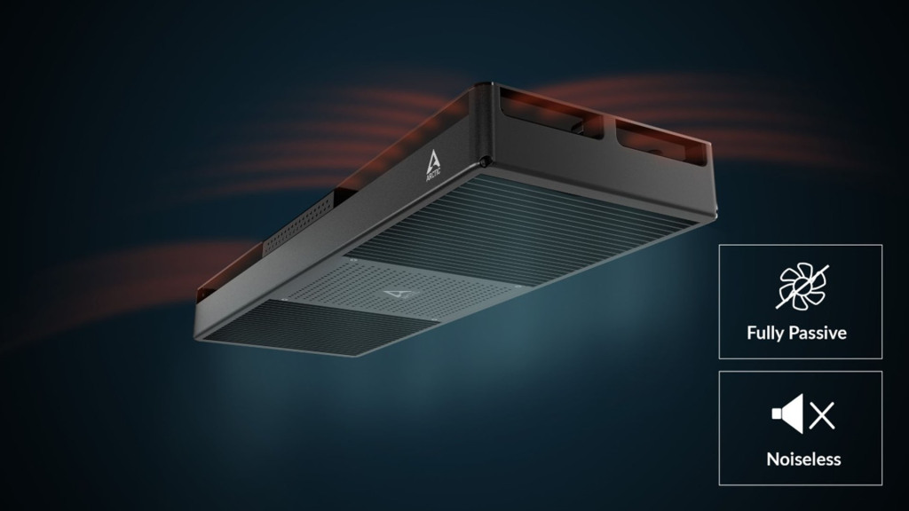 ARCTIC lance Senza, un PC à installer sous son bureau avec refroidissement passif 3 ARCTIC Senza fanless