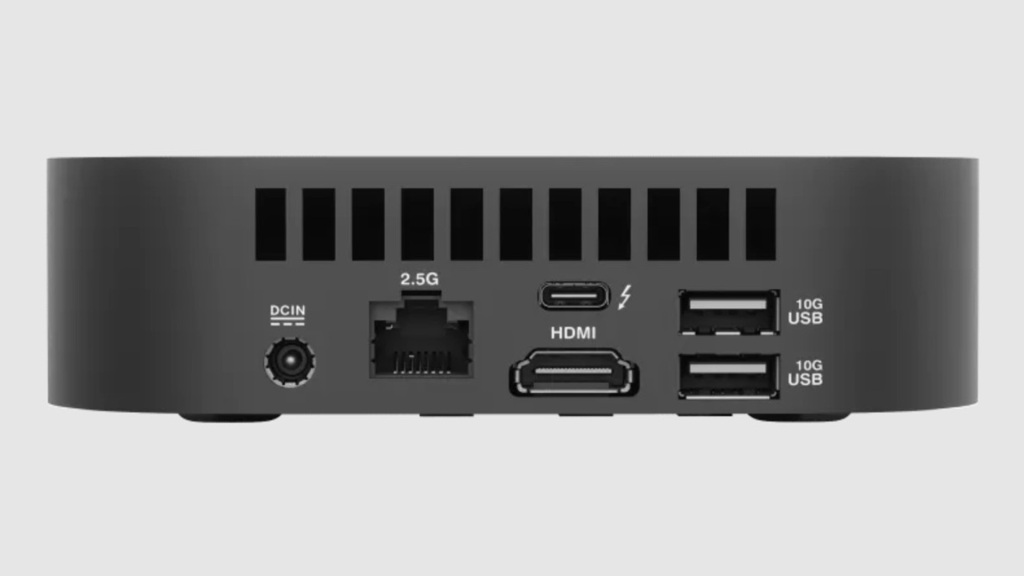 ASUS annonce le NUC 14 Pro AI 5 ASUS NUC 14 Pro AI panneau arrière
