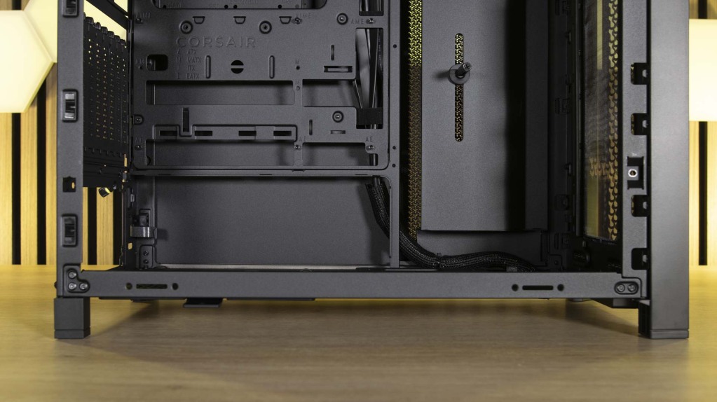 CORSAIR FRAME 4000D dessus cache alimentation amovible