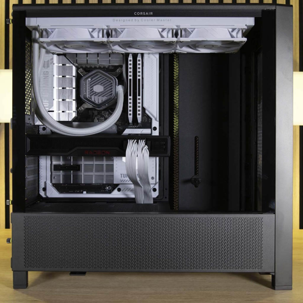 CORSAIR FRAME 4000D montage chambre principale paroi latérale