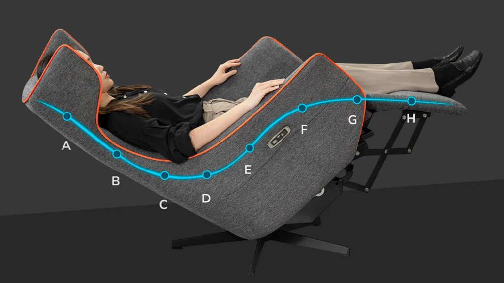COUGAR MAGUS : un fauteuil au confort ensorcelant 4 COUGAR MAGUS points de soutien