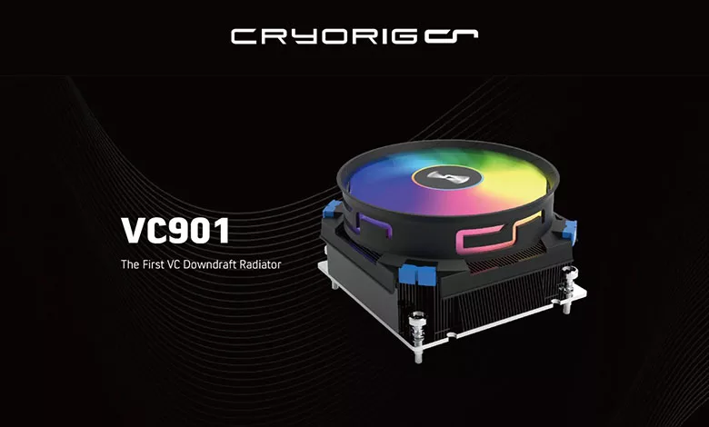 CRYORIG VC901: un ventirad top flow prenant en charge jusqu'à 180W de TDP 1 CRYORIG VC901 Couv