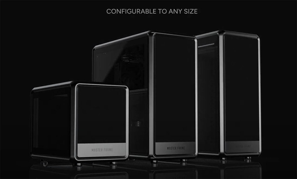 Cooler Master MasterFrame Series : Un boîtier ultra-modulaire et raffiné dévoilé 7 Cooler Master MasterFrame Series The Ultimate Custom PC Case