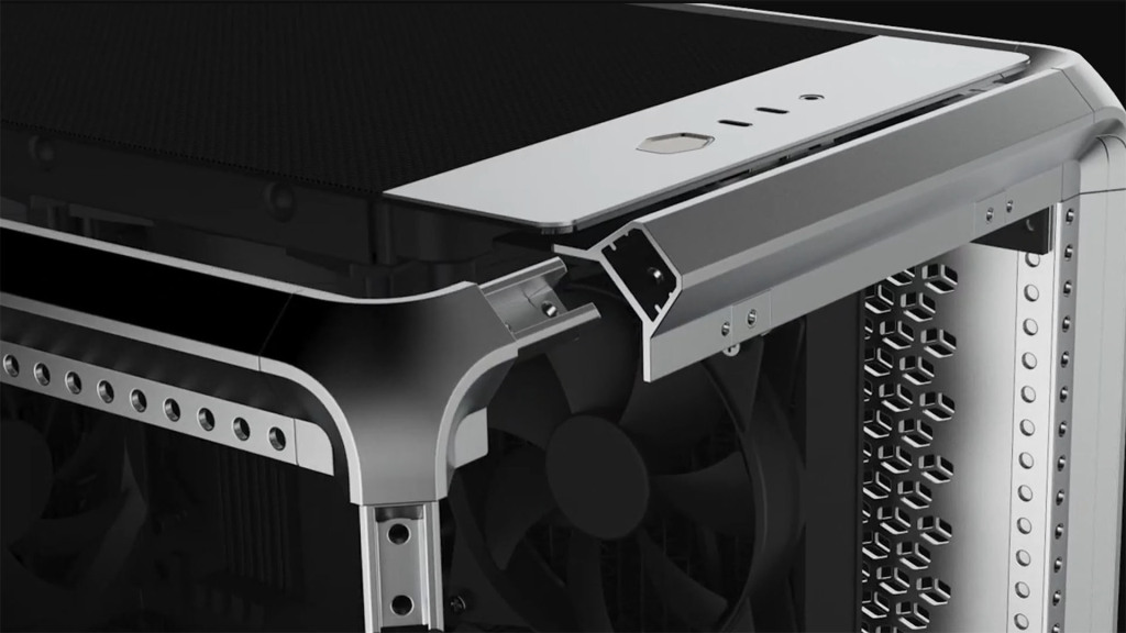 Cooler Master MasterFrame Series : Un boîtier ultra-modulaire et raffiné dévoilé 3 Cooler Master MasterFrame Series modular frame