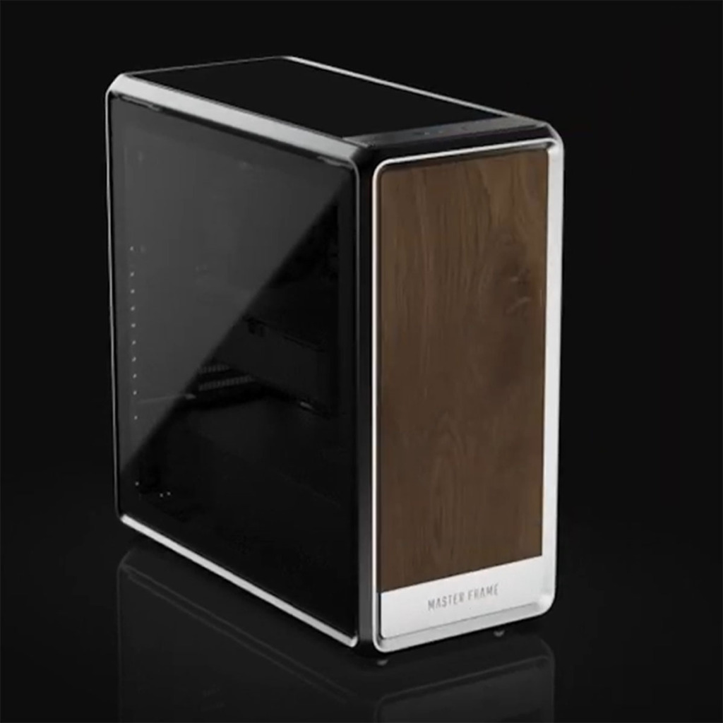 Cooler Master MasterFrame Series : Un boîtier ultra-modulaire et raffiné dévoilé 4 Cooler Master MasterFrame Series wood
