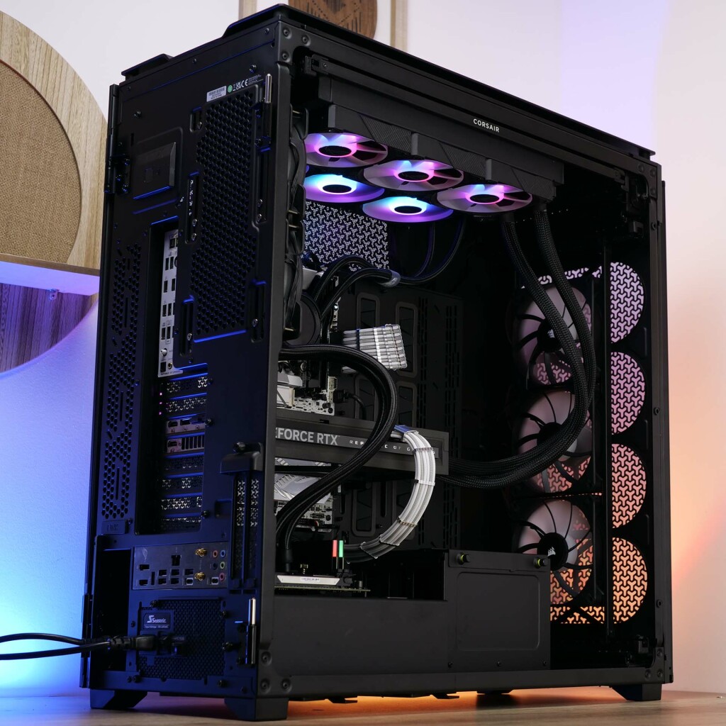 Corsair 9000D Airflow assembly final look 077