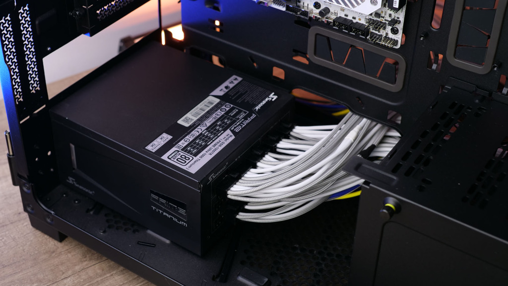 Corsair 9000D Airflow assembly psu atx