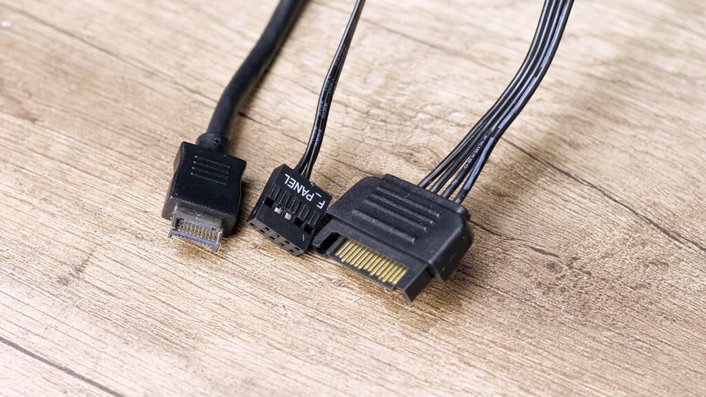 Corsair 9000D Airflow connectique