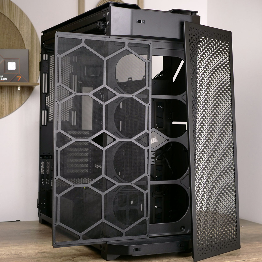 Corsair 9000D Airflow facade filtre