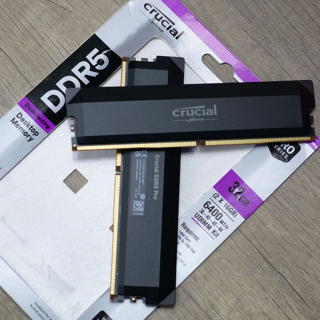DDR5 Crucial Pro OC 32 GO 6400MHz 02