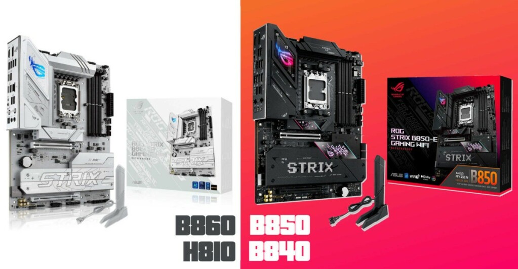 Intel et AMD B8x0 : lancement des cartes mères B860, B850 en janvier 2025 2 INTEL et AMD B8x0