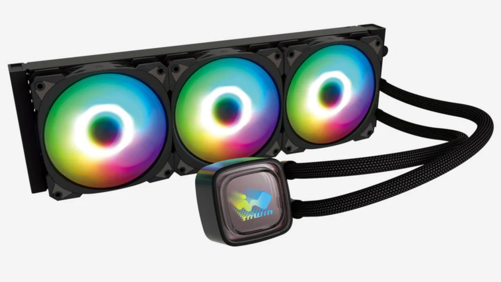InWin lance son AIO AR36 360 mm Infinity Mirror Design avec ventilateurs Silent Neptune ARGB 2 InWin AR36 noir