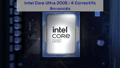 Intel Core Ultra 200S correctifs Hero