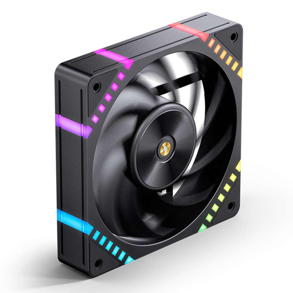 JONSBO HF2-120 : des ventilateurs ARGB disponibles en reverse 3 JONSBO HF2 120 noir